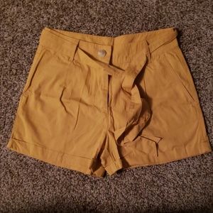 Paper bag shorts